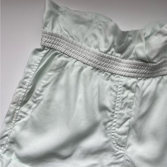 Wilfred • Mint Green Paper Bag Pull On Shorts - Picture 3 of 5